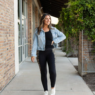 PreOrder | The Lexi - Leopard 2.0 Panel Leggings