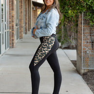 PreOrder | The Lexi - Leopard 2.0 Panel Leggings