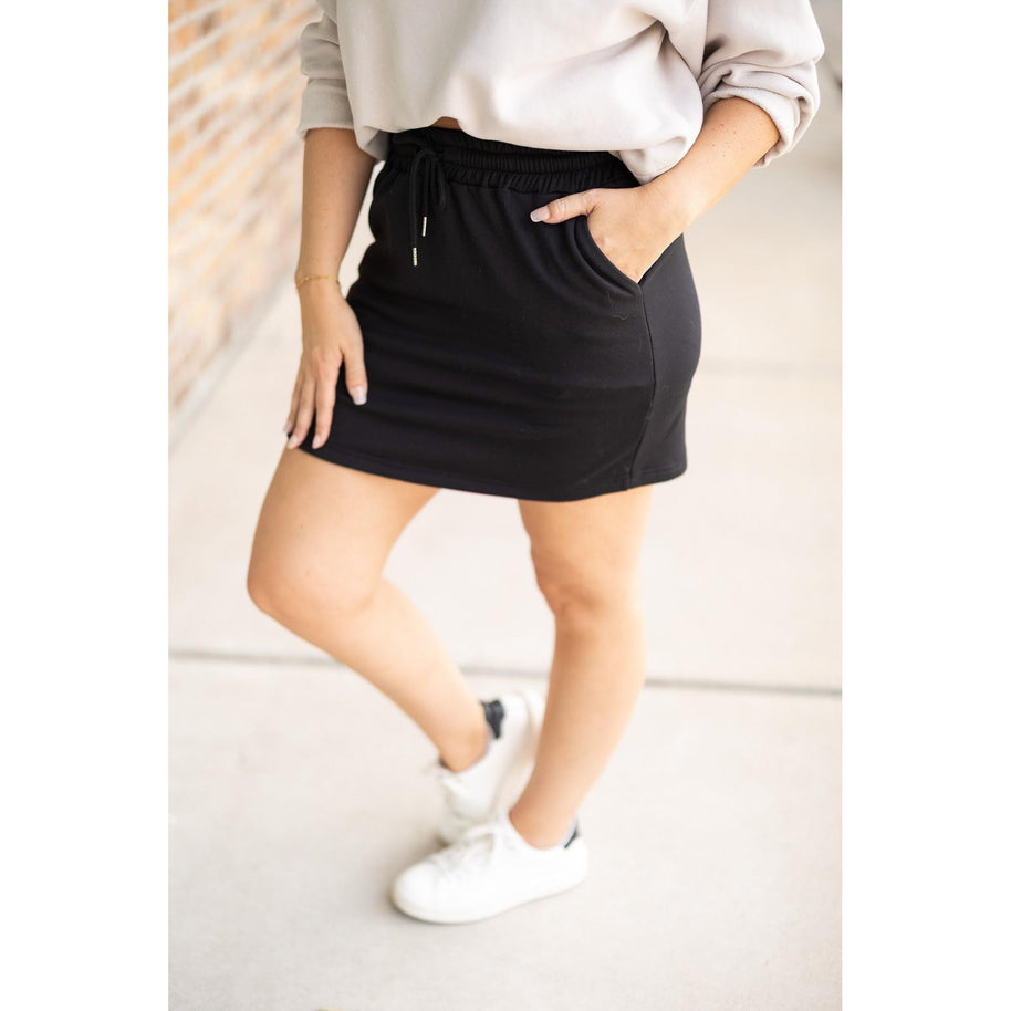 PreOrder | The Janet Fleece Jogger Skirt