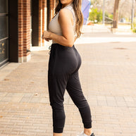 Ready to Ship | The Luxe Reagan Black Joggers - 2 PACK