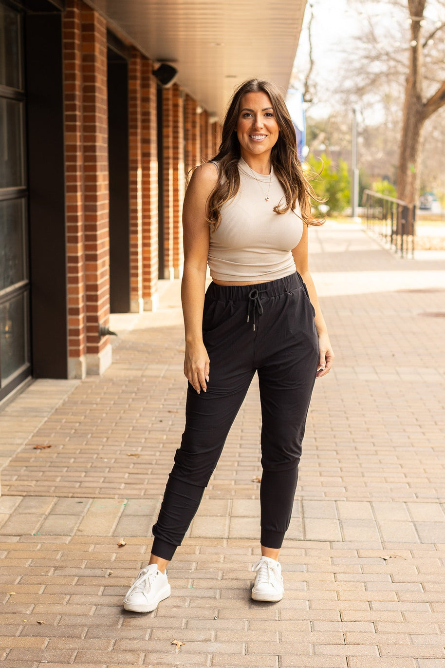 Ready to Ship | The Luxe Reagan Black Joggers - 2 PACK
