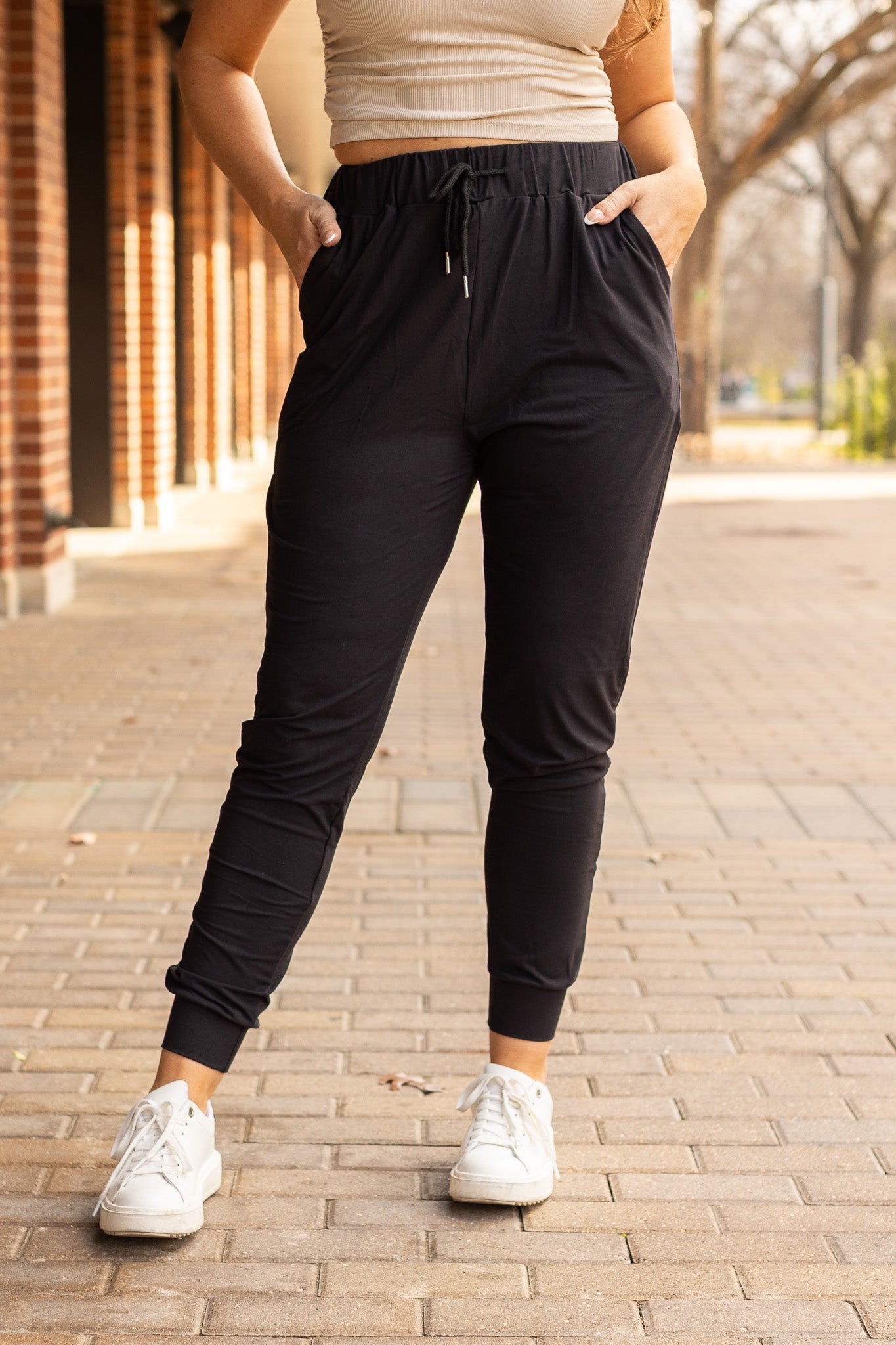 Ready to Ship | The Luxe Reagan Black Joggers - 2 PACK