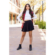 Ready to Ship | The Brielle Black Skort