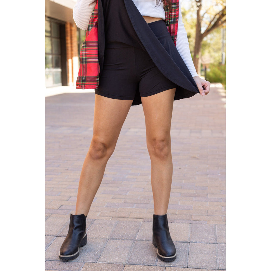Ready to Ship | The Brielle Black Skort