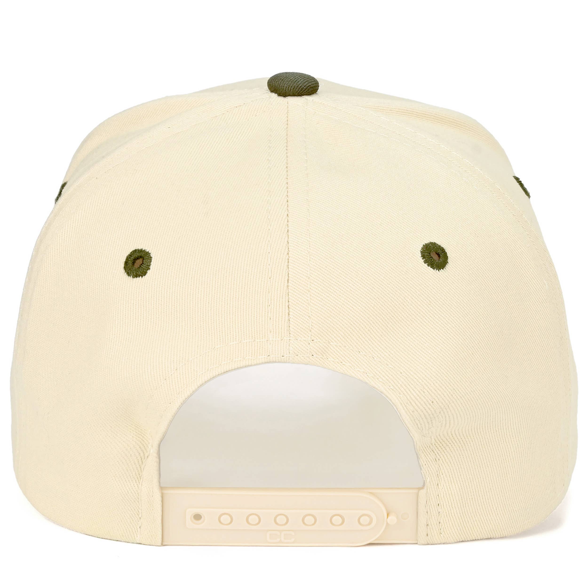 C.C GIRL DAD Letter Embroidered on Two Tone Trucker Hat