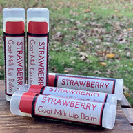 Strawberry Goat Milk Lip Balm