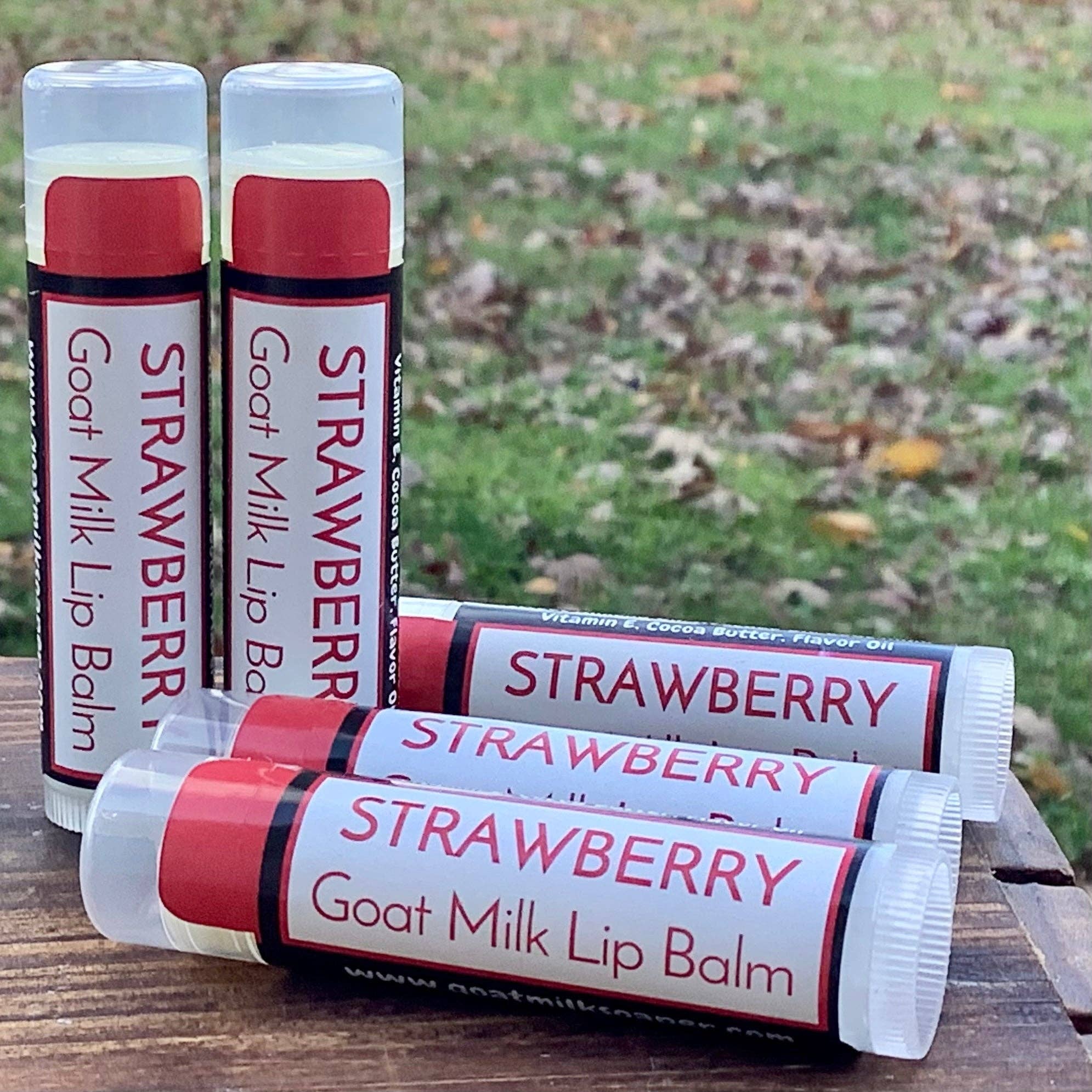 Strawberry Goat Milk Lip Balm