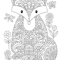 Color Animals Coloring Book - Take Along Adult Coloring