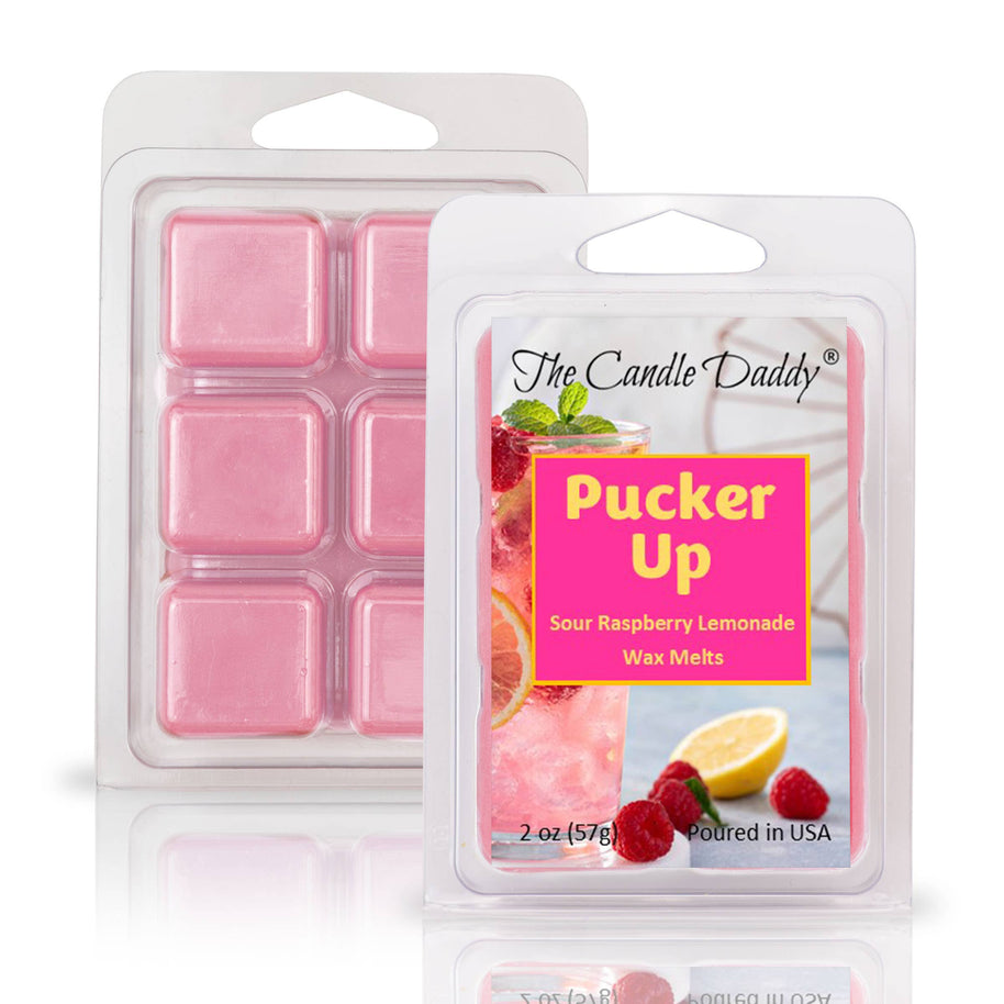 Pucker Up - Raspberry Lemonade Wax Melts - 2oz  6 Cubes