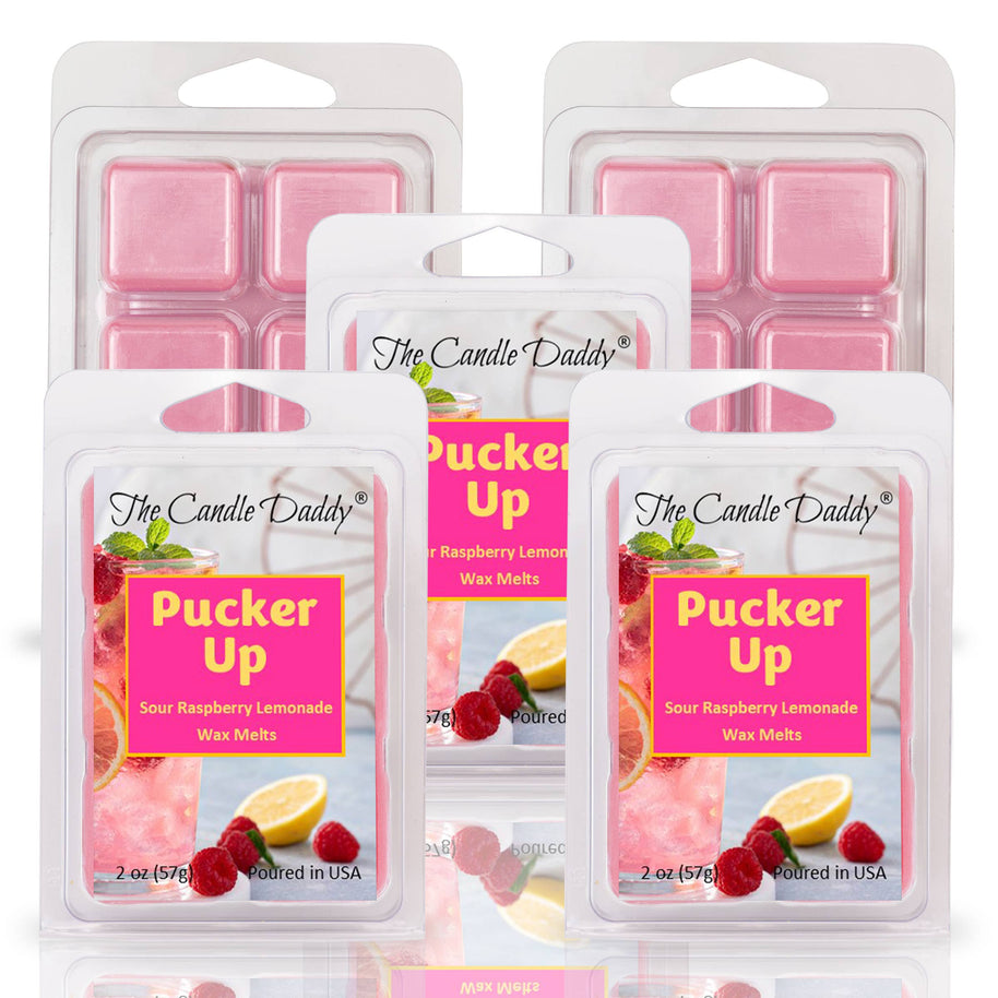 Pucker Up - Raspberry Lemonade Wax Melts - 2oz  6 Cubes