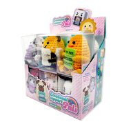 Emotional Support Crochet Plush Pals TOP SELLER - 12/Display