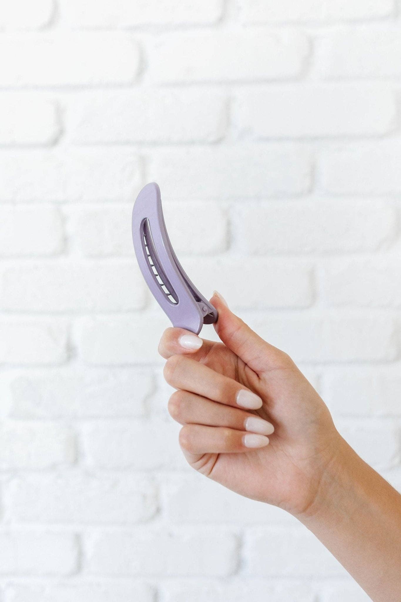 Glossy Flat Claw Clip