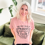 Passive Aggressive Club Graphic Tee