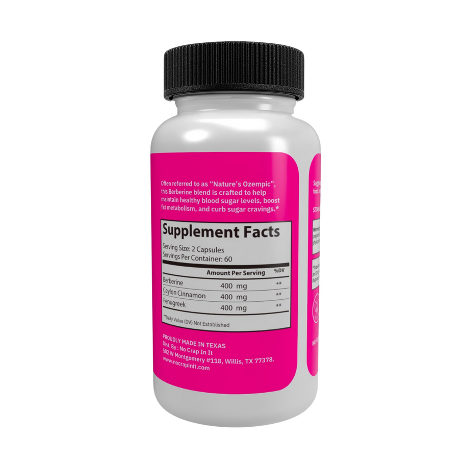 Berberine Blood Sugar Support Supplement