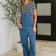 PREORDER: Adjustable Chambray Overalls