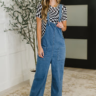 PREORDER: Adjustable Chambray Overalls