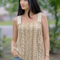 Aztec Sands Sleeveless Top