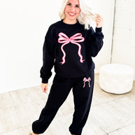 You Are So Loved Bow Sweat Set