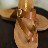 Canyon Walk Slip on Sandals in Storm Tan