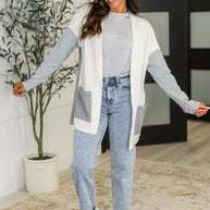 Mood Swingin' Casual Drop Shoulder Tee in Grey