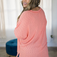 Cute In Coral - Short Sleeve