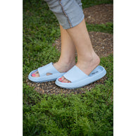 Ready to Ship | Light Blue Insanely Comfy -Beach or Casual Slides