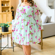 Delightfully Yours Floral Dress