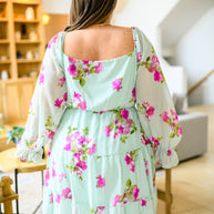 Delightfully Yours Floral Dress