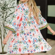 Depend on Me Boho Tiered Dress