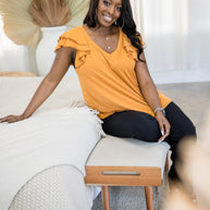 Dubai Double Ruffle Top