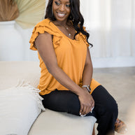 Dubai Double Ruffle Top