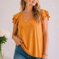 Dubai Double Ruffle Top