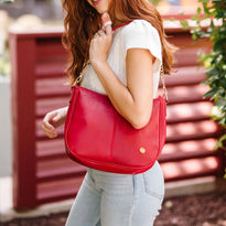 Marissa Saddle Crossbody