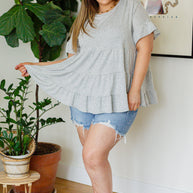 Endless Memories Tiered Babydoll Top