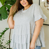 Endless Memories Tiered Babydoll Top