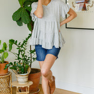 Endless Memories Tiered Babydoll Top