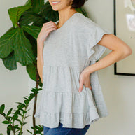 Endless Memories Tiered Babydoll Top