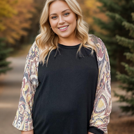 Enigmatic Beauty Raglan