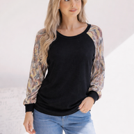 Enigmatic Beauty Raglan