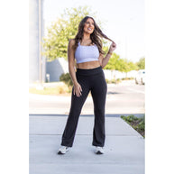 Ready to Ship | The Deluxe Paige Fold-over, Sculpting Leggings - Luxe Leggings by Julia Rose®