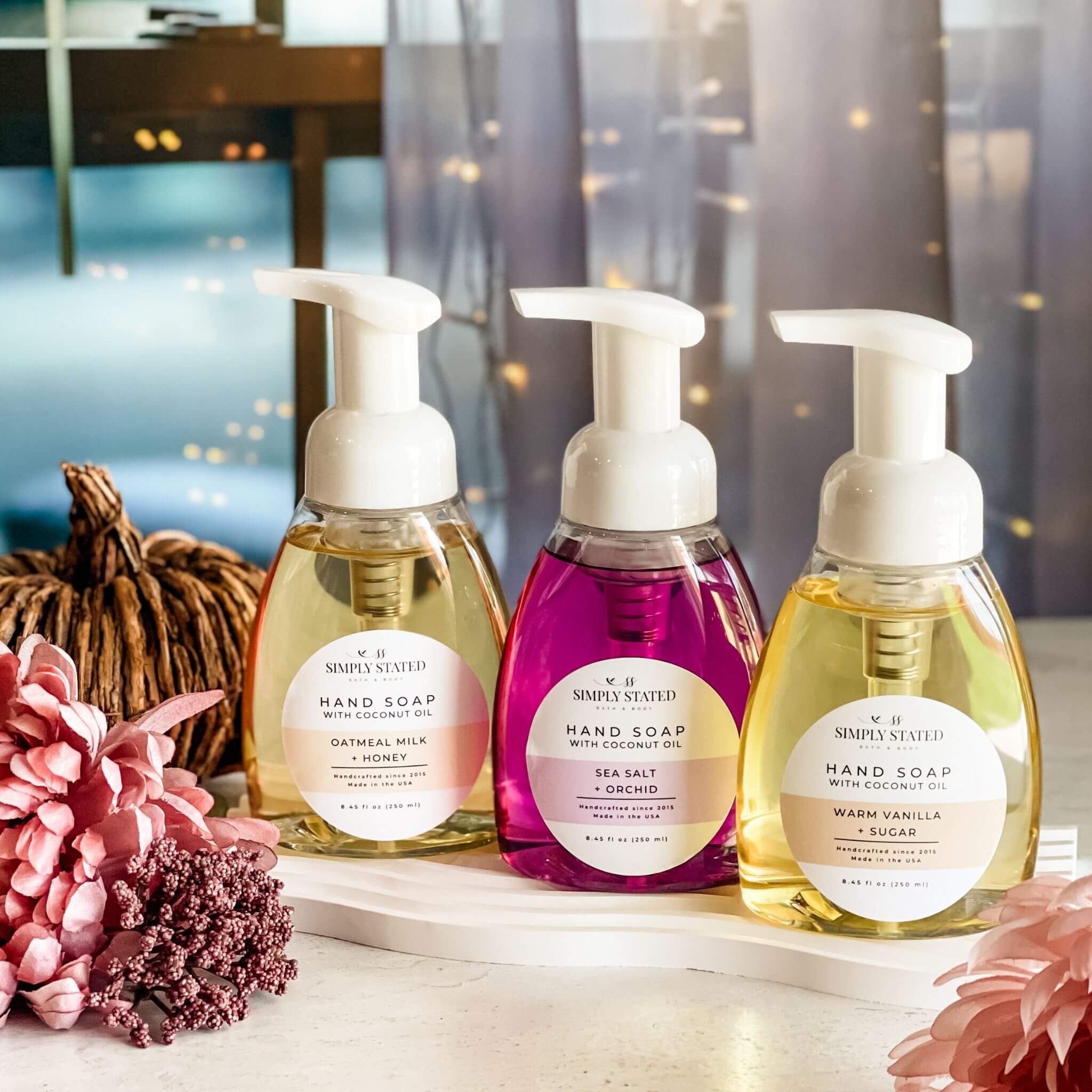 Signature Foaming Hand Soap – Gentle Coconut Oil-Based Liquid Soap