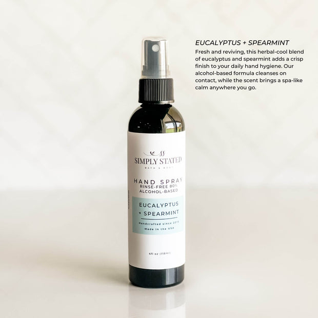Hand Spray (80% Alcohol-Based, Rinse-Free)