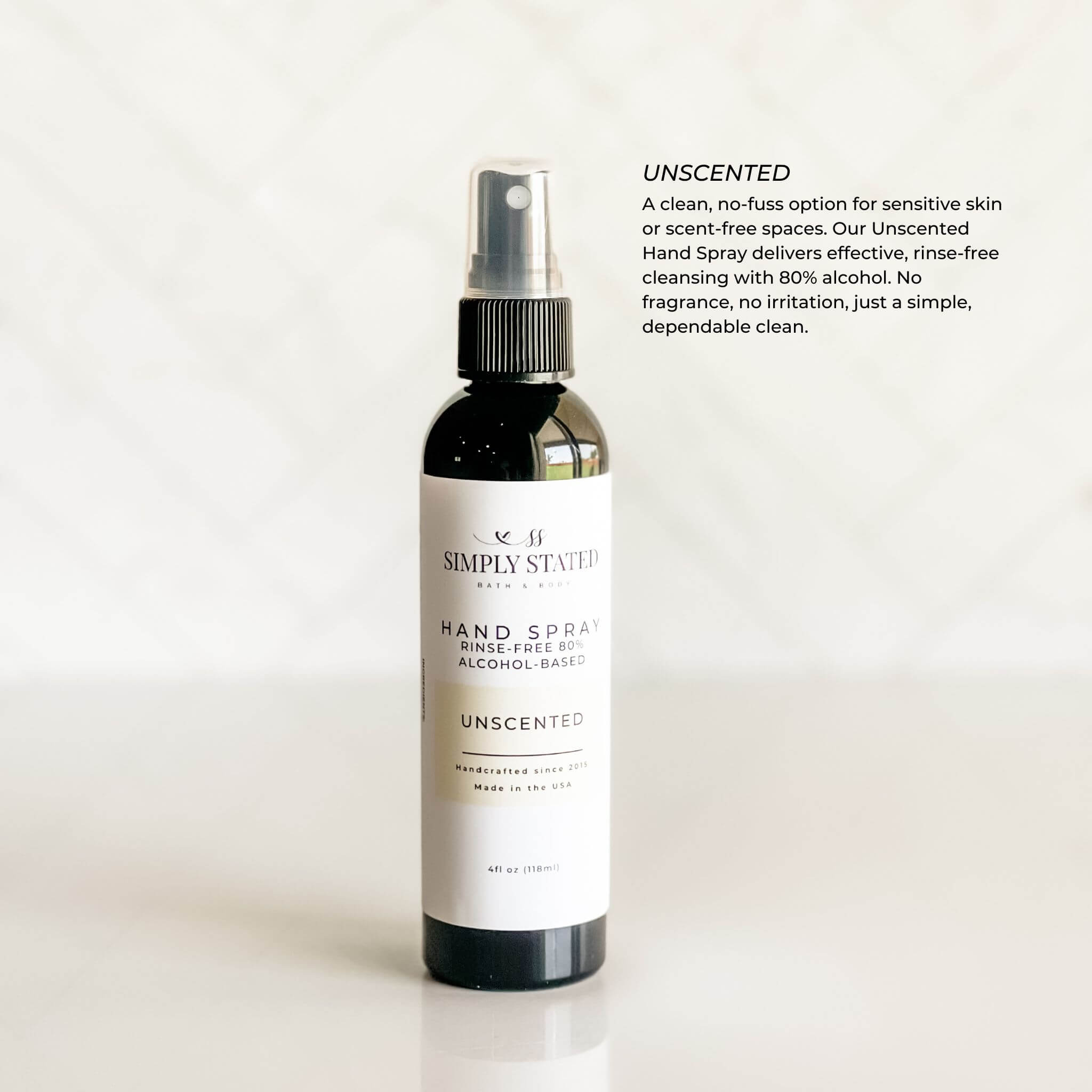 Hand Spray (80% Alcohol-Based, Rinse-Free)