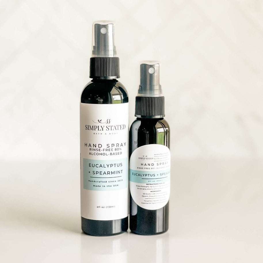Hand Spray (80% Alcohol-Based, Rinse-Free)