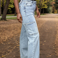 High Energy - Judy Blue Cargo Jeans