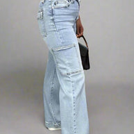 High Energy - Judy Blue Cargo Jeans
