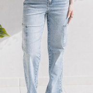 High Energy - Judy Blue Cargo Jeans