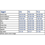 Ready to Ship | The Cassandra - Black CAPRI with POCKETS