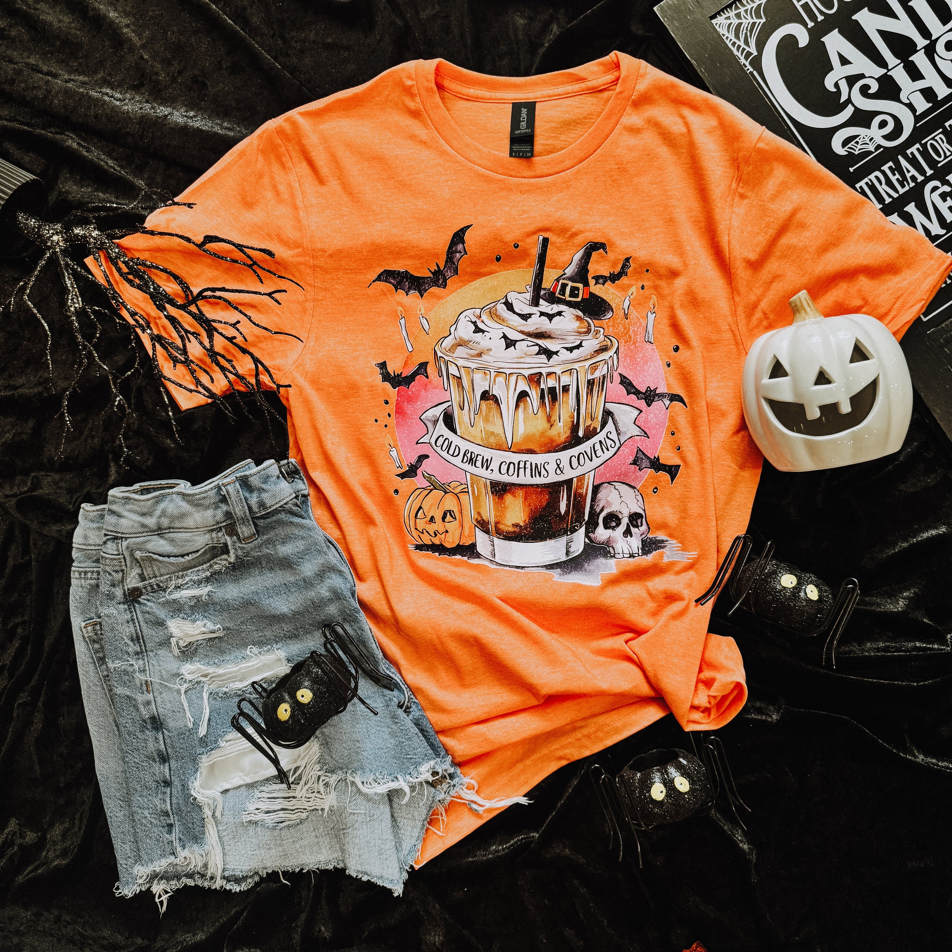 Cold Brew & Coffins Soft Graphic Tee