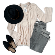 Dusty Charcoal - Judy Blue Capris